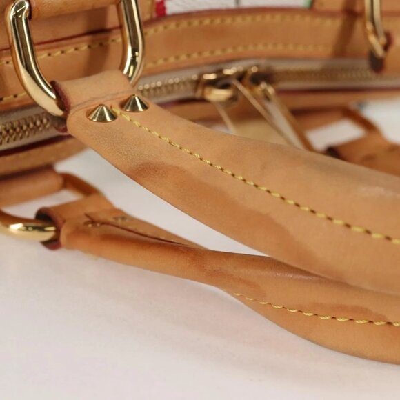 LOUIS VUITTON Monogram Multicolor Courtney MM Bag 2way White M45641 Auth 124887V - Picture 14 of 16